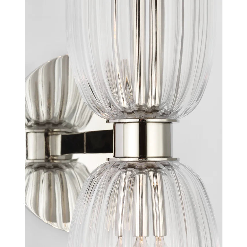 Asalea 16" Double Bath Sconce - Light House Co.