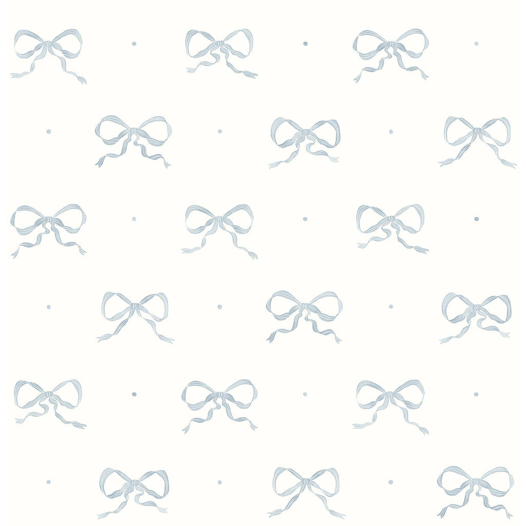 Emma Petal Large Bow Wallpaper | Wallpaper | York Wallcoverings - Light House Co.