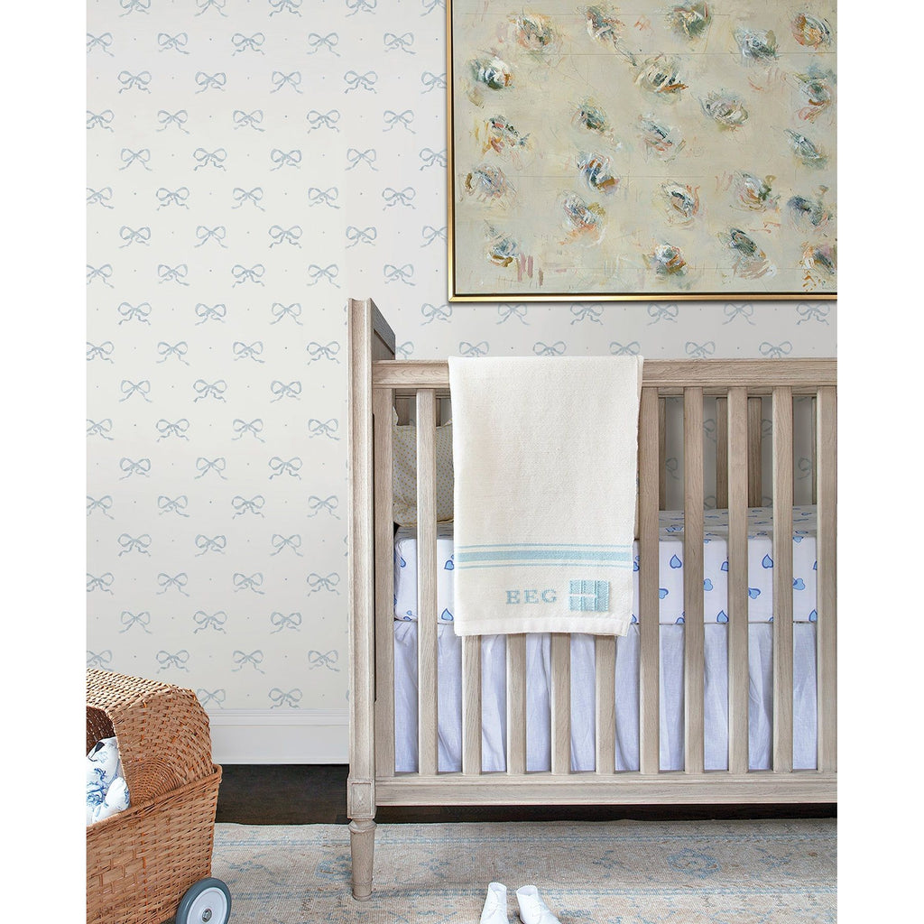 Emma Petal Large Bow Wallpaper | Wallpaper | York Wallcoverings - Light House Co.