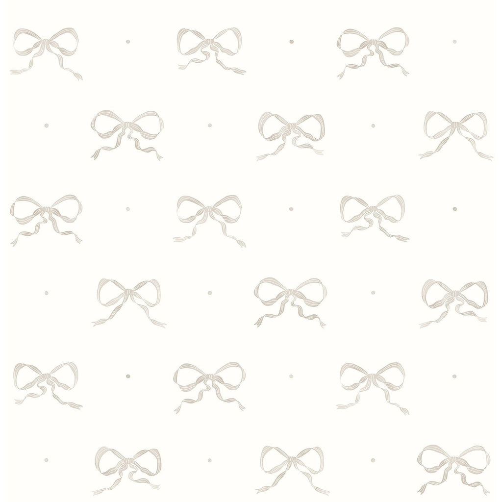 Emma Petal Large Bow Wallpaper | Wallpaper | York Wallcoverings - Light House Co.
