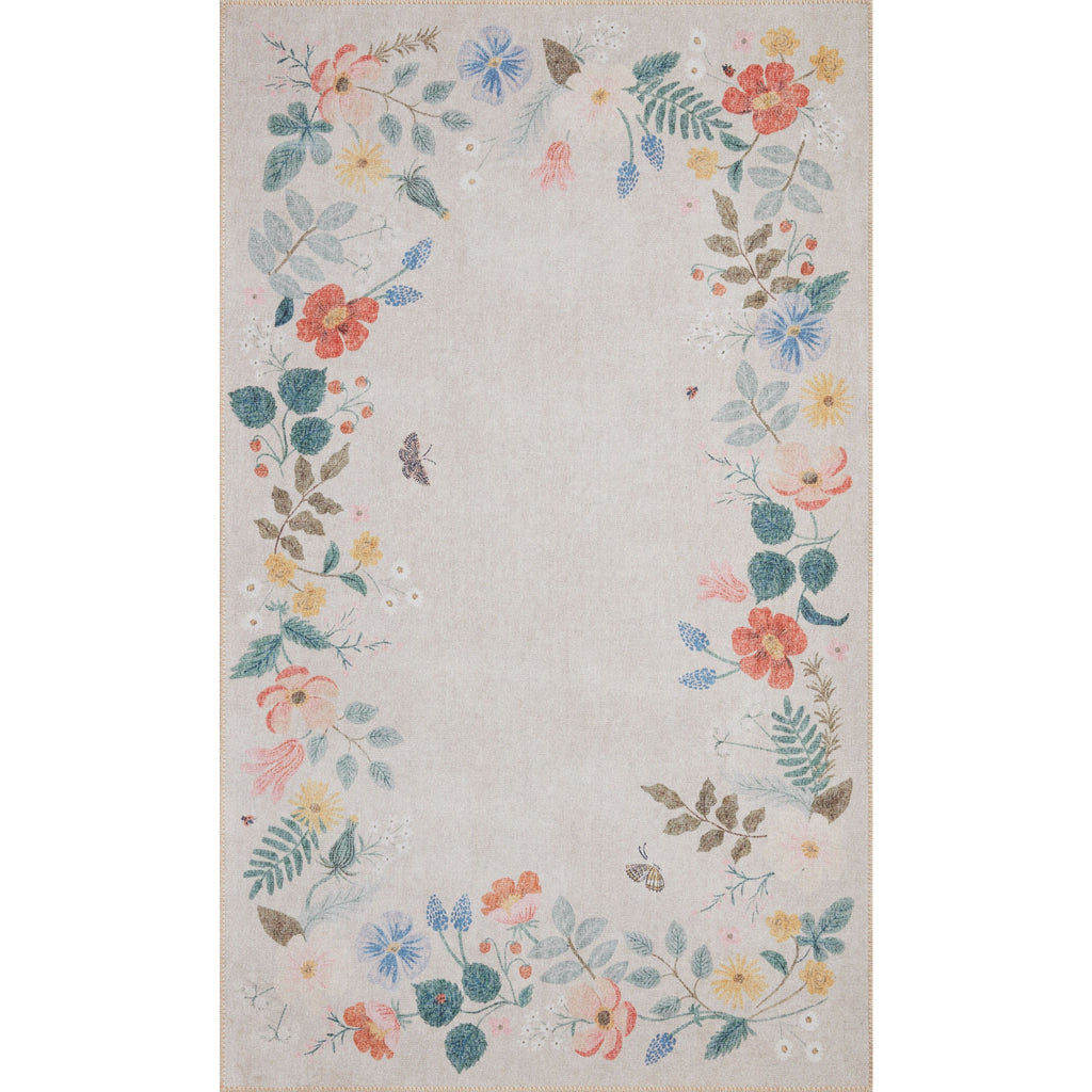 Atelier Strawberry Fields / Cream | Rifle Paper Co. Rugs x Loloi - Light House Co.