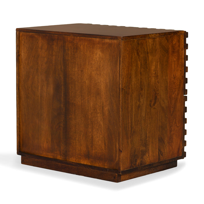 Maze Solid Wood Nightstand - Light House Co.