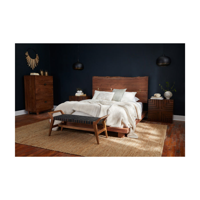 Maze Solid Wood Nightstand - Light House Co.
