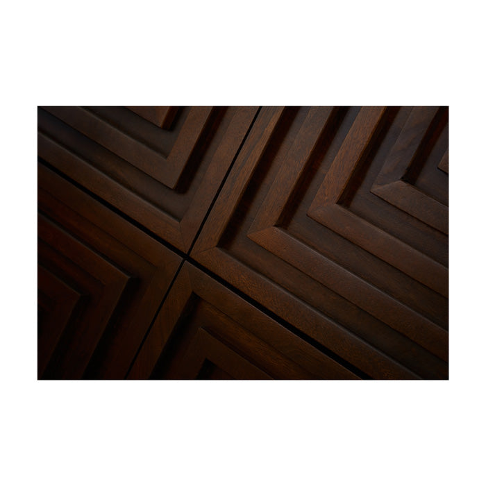 Maze Solid Wood Nightstand - Light House Co.