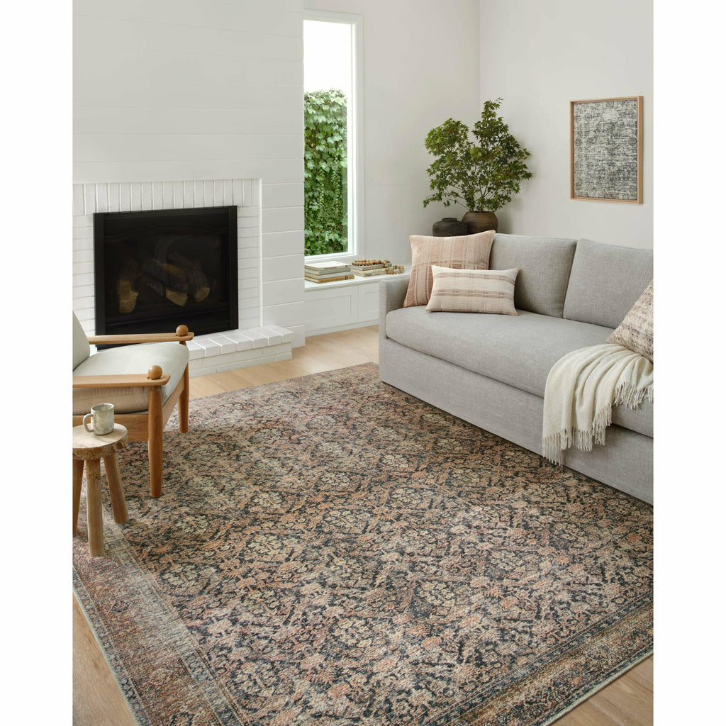 Billie Ink / Salmon Rug | Amber Lewis x Loloi - Light House Co.