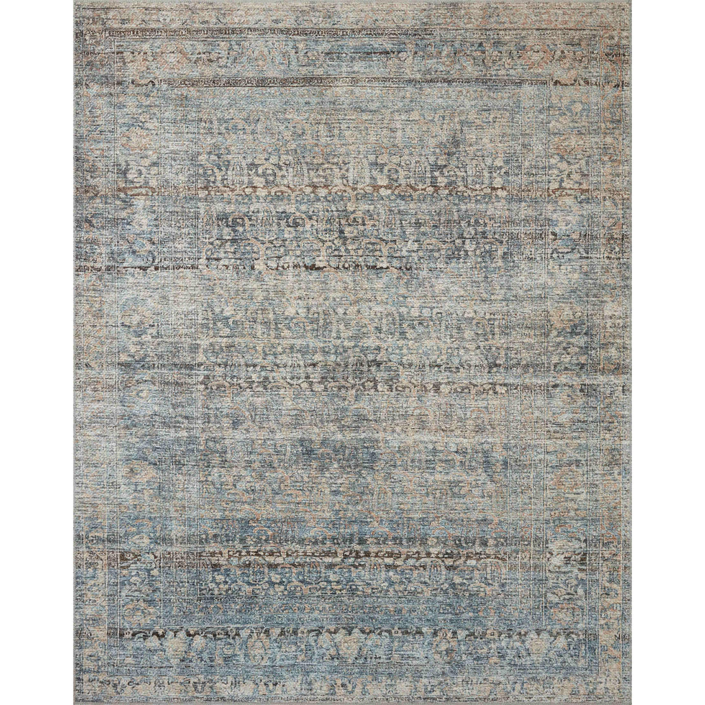 Billie Denim / Blush Rug | Amber Lewis x Loloi - Light House Co.