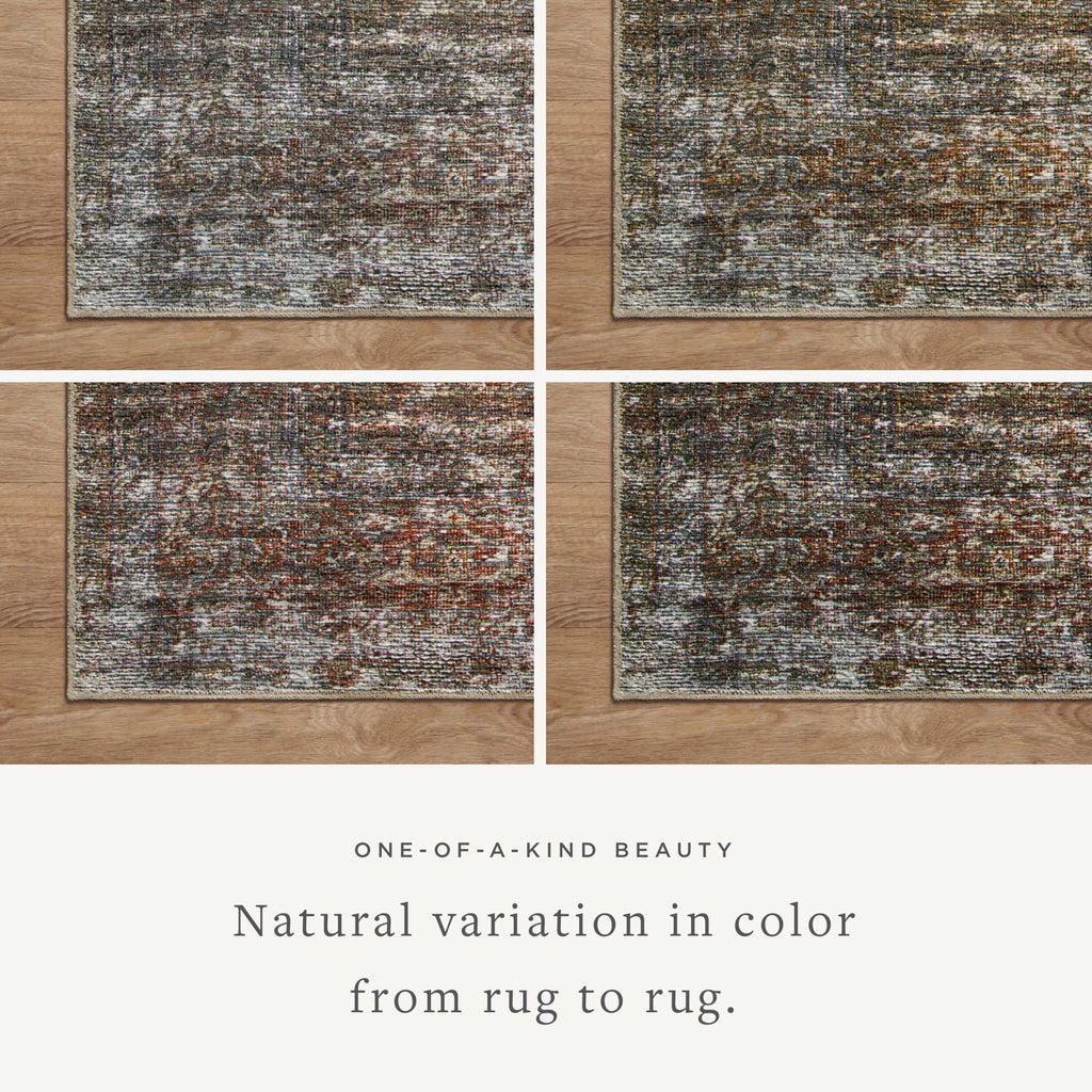 Billie Tobacco / Rust Rug | Amber Lewis x Loloi - Light House Co.