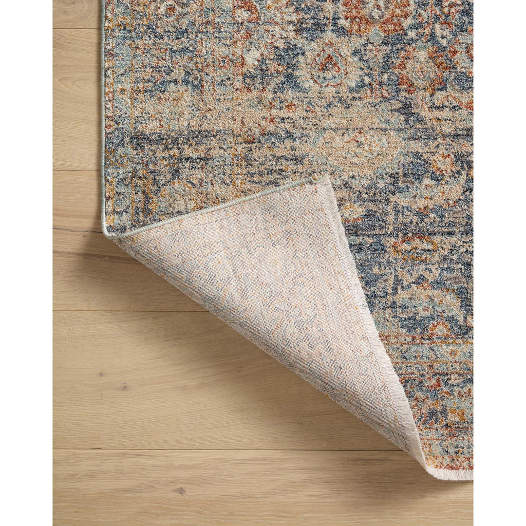 Blake Navy / Multi Rug | Angela Rose x Loloi - Light House Co.
