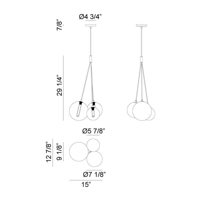 Magma Chandelier - Light House Co.