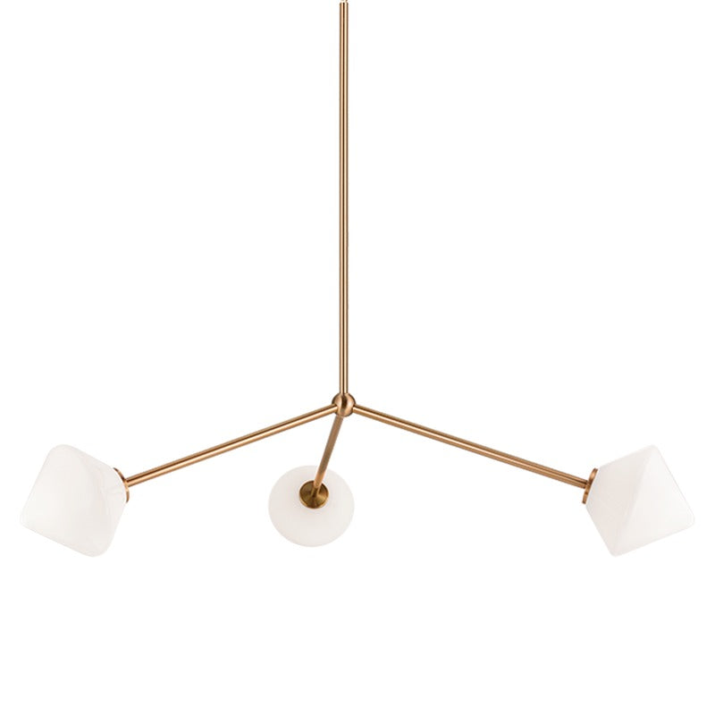 Novo 3 Light Diamond Chandelier - Light House Co.