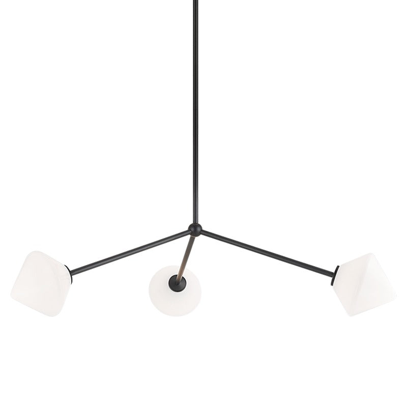 Novo 3 Light Diamond Chandelier - Light House Co.