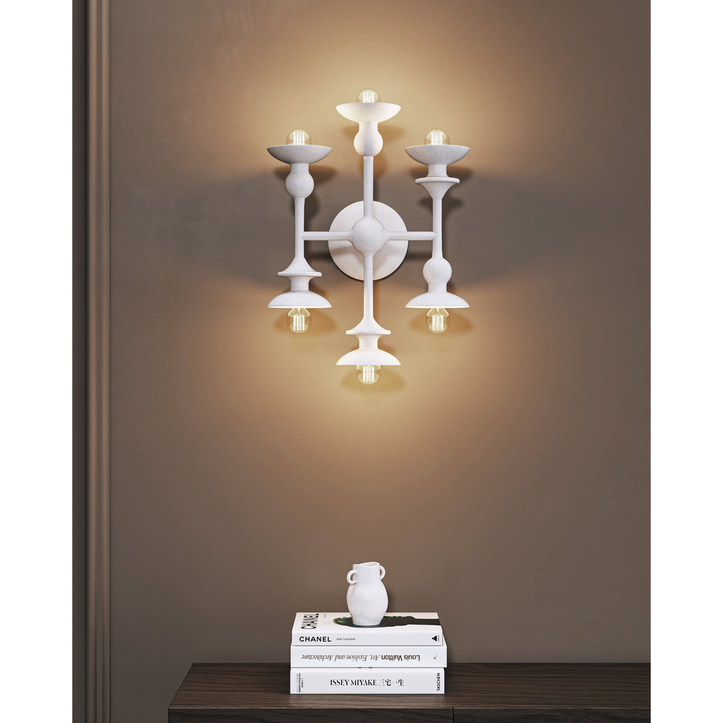 Cadence 6 Light Wall Sconce - Light House Co.