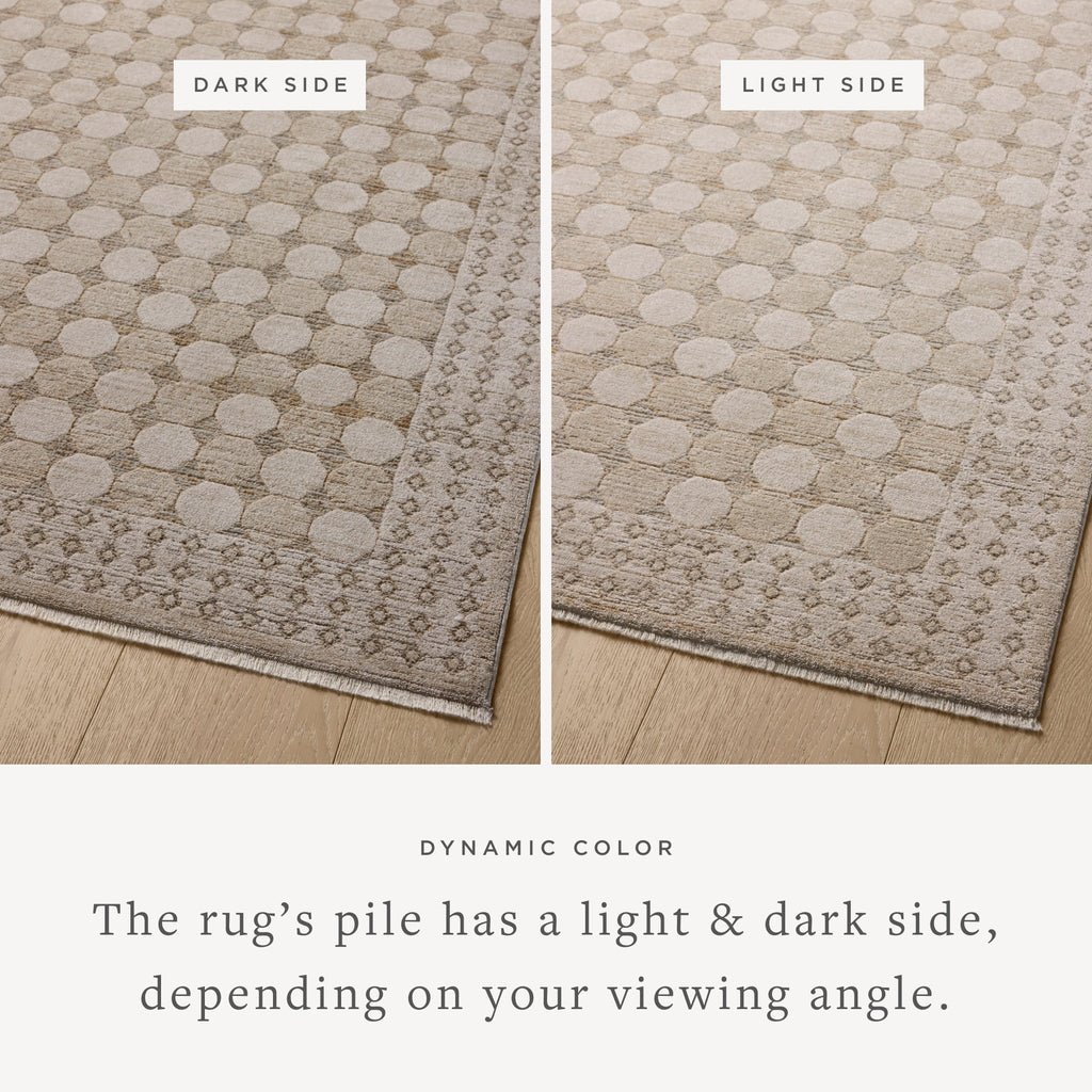Cali Taupe / Natural Rug | Amber Lewis x Loloi - Light House Co.