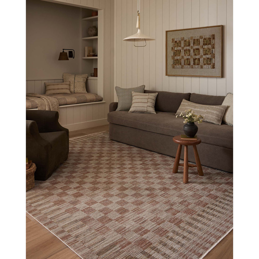 Cali Brick / Natural Rug | Amber Lewis x Loloi - Light House Co.