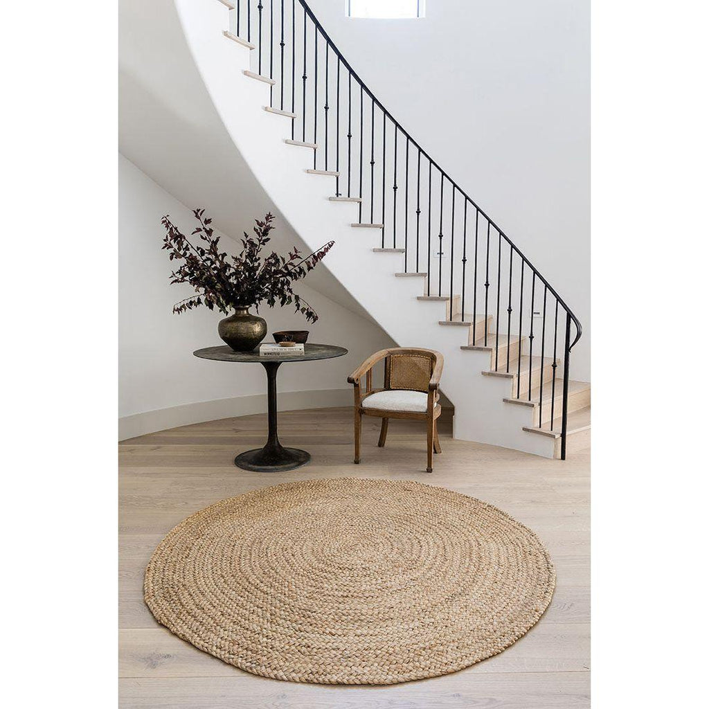 Cassis Natural Rug Pure Salt - Light House Co.