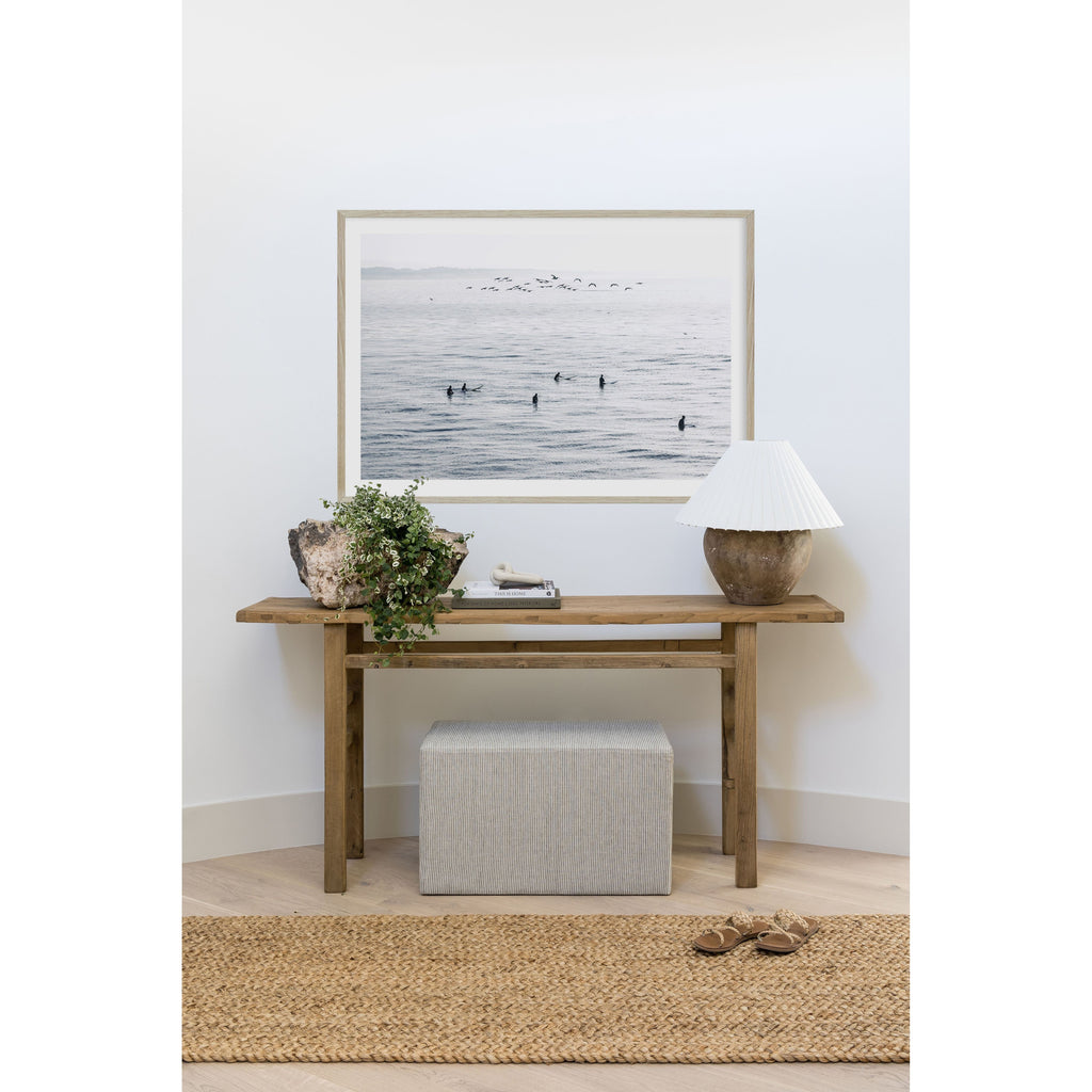 Cassis Natural Rug Pure Salt - Light House Co.