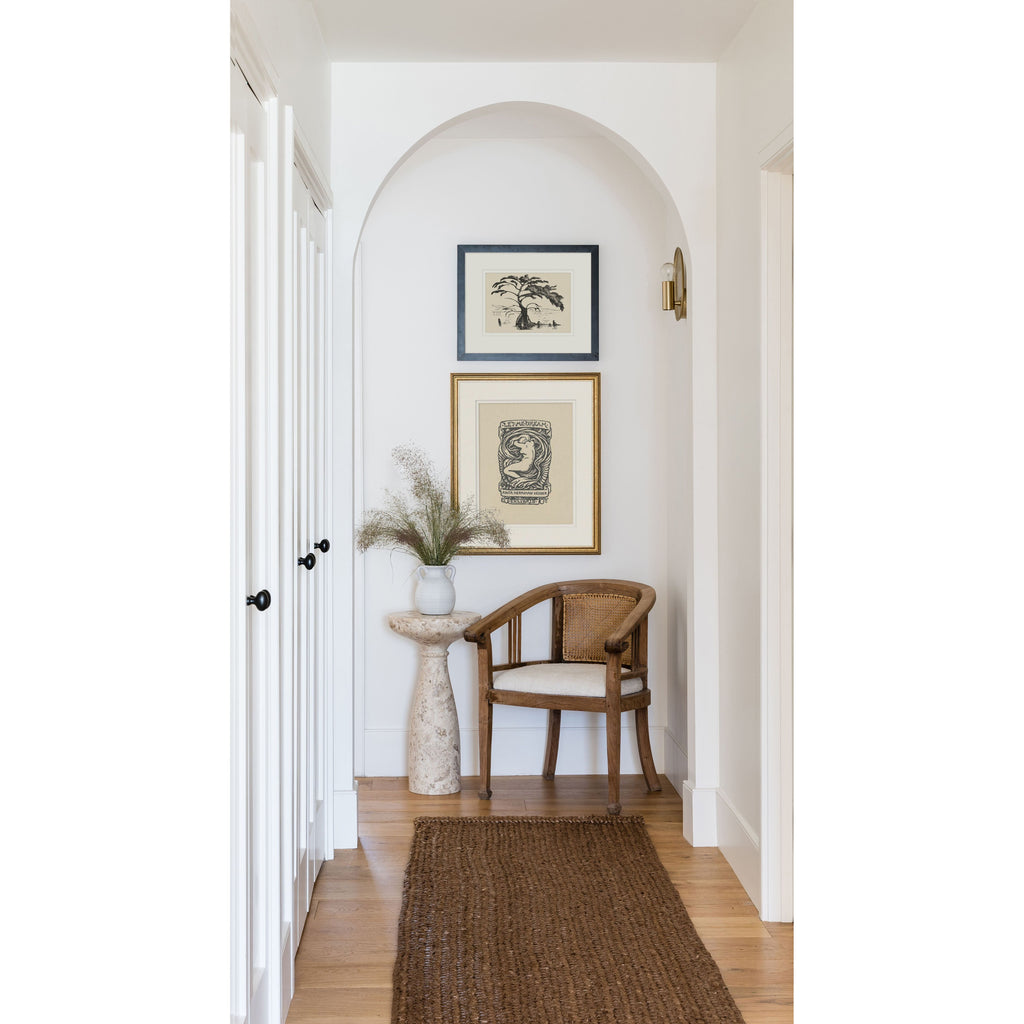 Cassis Walnut Rug Pure Salt - Light House Co.