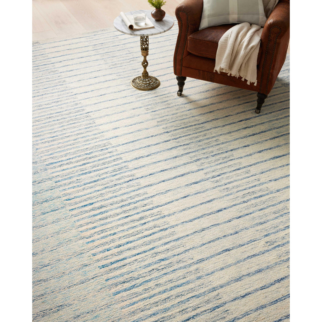Chris Ivory / Denim Rug | Chris Loves Julia x Loloi - Light House Co.