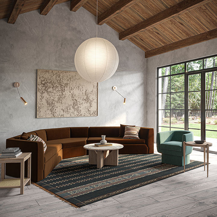 Cluny Blue Rug | Lemieux Et Cie - Light House Co.