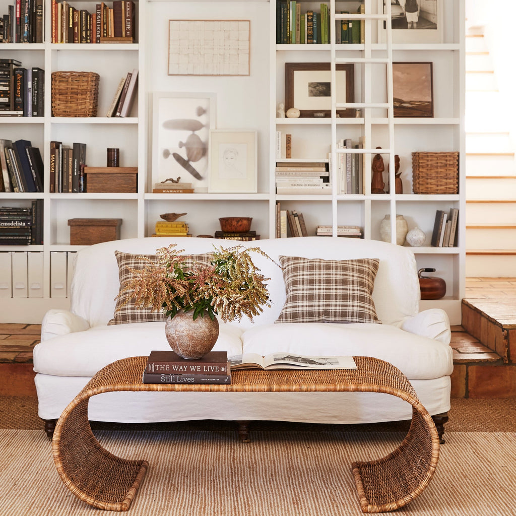 Healdsburg Wicker Coffee Table - Light House Co.