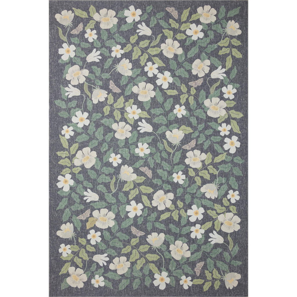 Cotswolds Primrose / Charcoal | Rifle Paper Co. Rugs x Loloi - Light House Co.