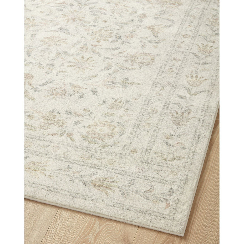 Courtyard Lily Yellow / Multi | Rifle Paper Co. Rugs x Loloi | Open Box - Light House Co.