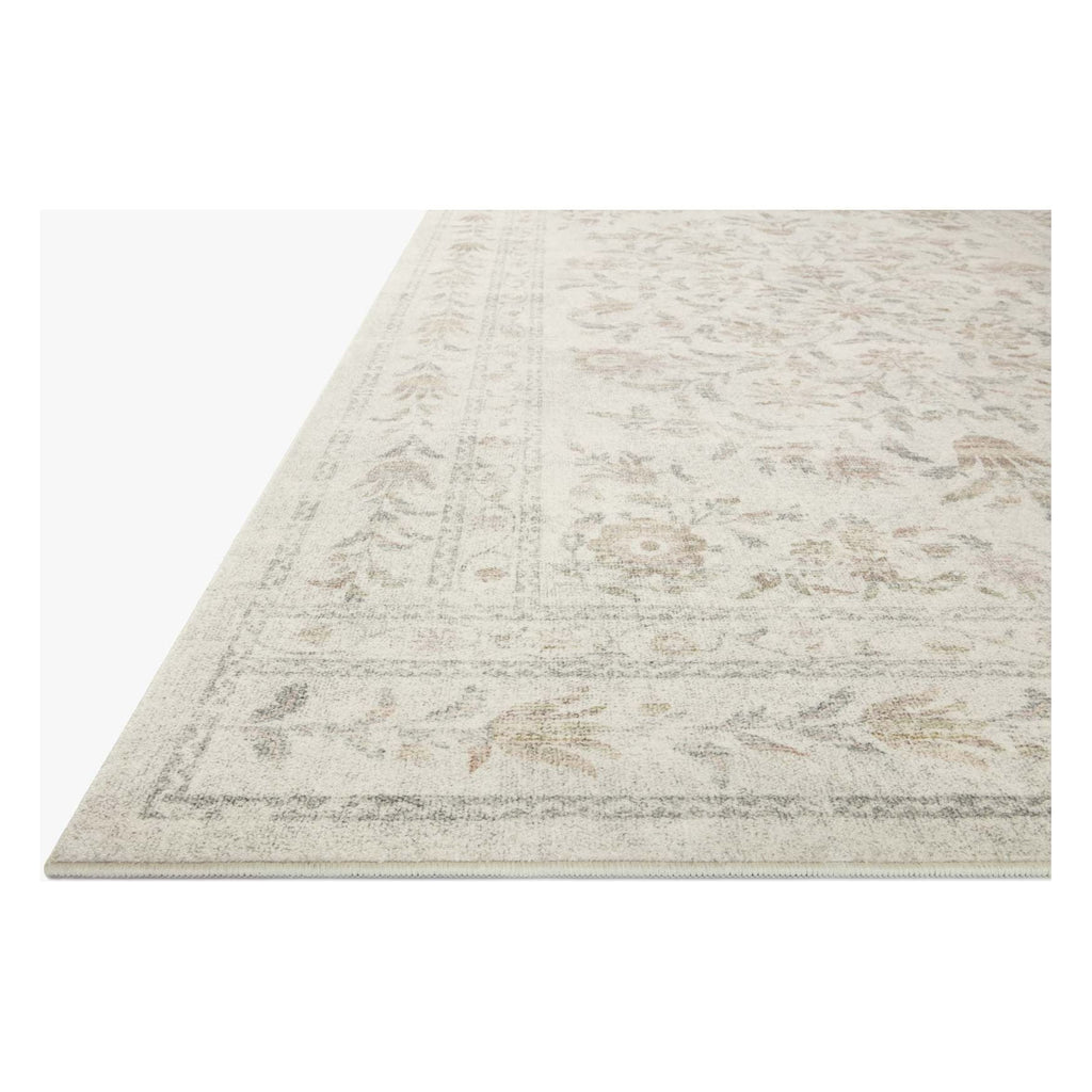 Courtyard Lily Yellow / Multi | Rifle Paper Co. Rugs x Loloi | Open Box - Light House Co.