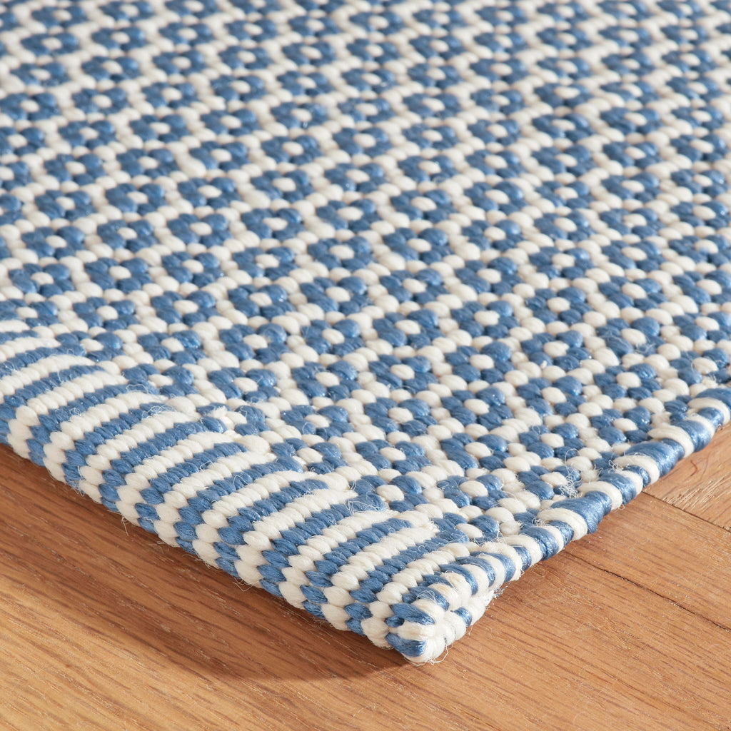 Finn Denim Handwoven Indoor / Outdoor Rug - Light House Co.