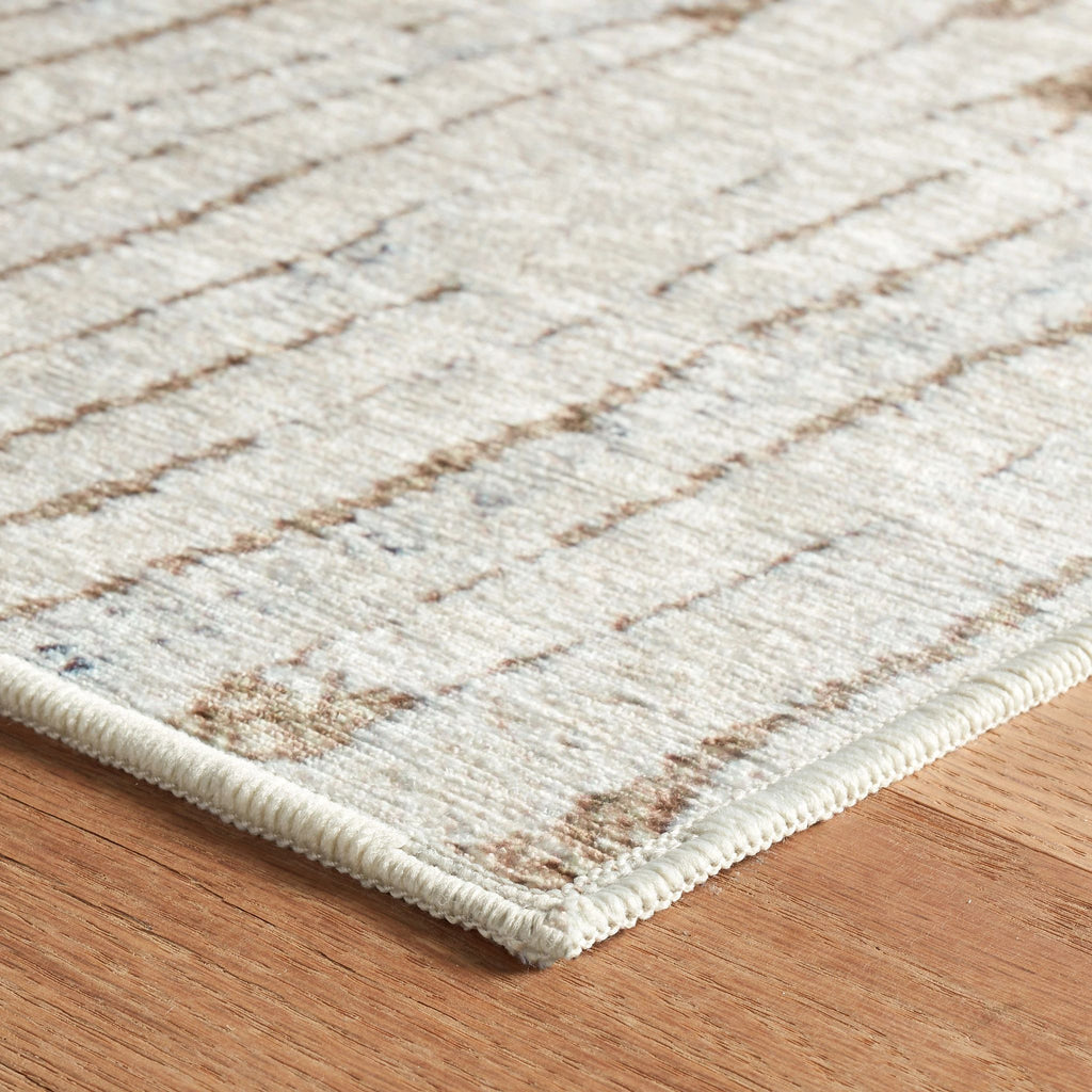Malone Oatmeal Machine Washable Rug - Light House Co.