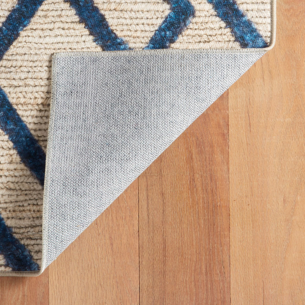 Marco Navy Machine Washable Rug - Light House Co.