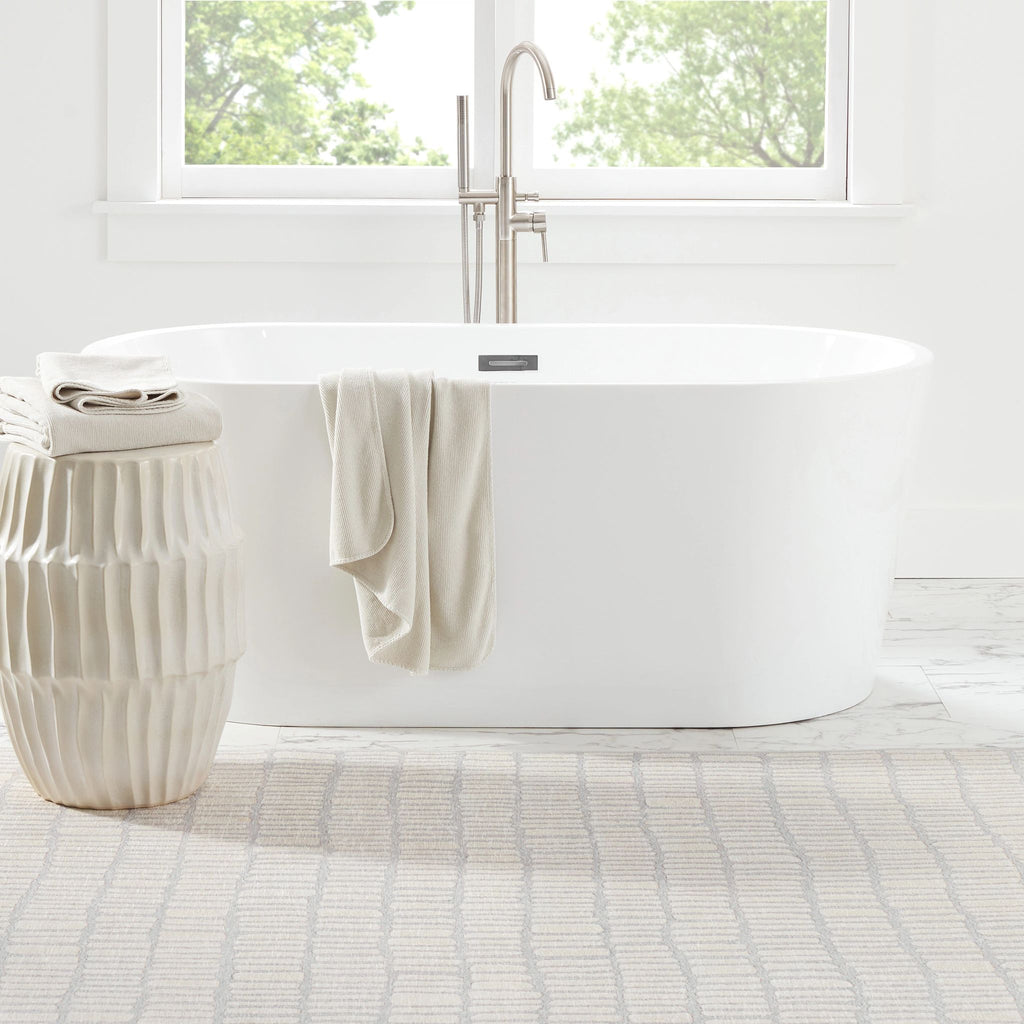 Roark Ivory Machine Washable Rug - Light House Co.