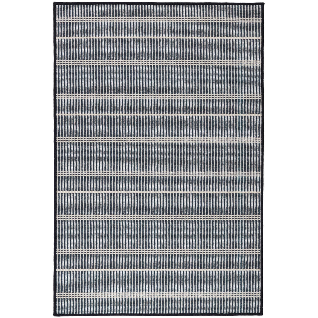 Samson Black Machine Washable Rug - Light House Co.