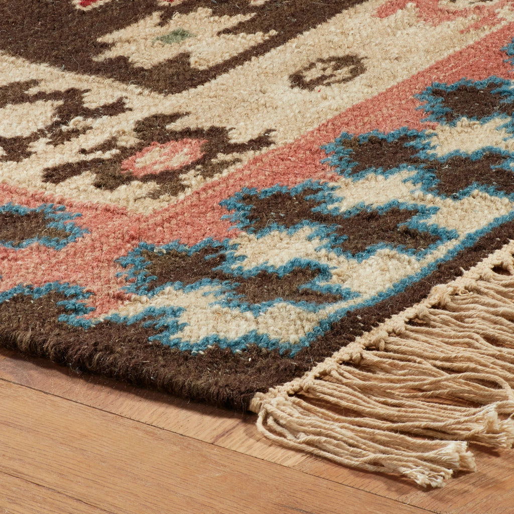 Balsam Kilim Multi Handwoven Wool Rug - Light House Co.