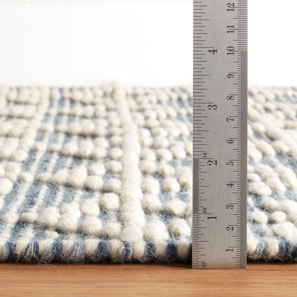 Pembrook Blue Handwoven Wool Rug - Light House Co.