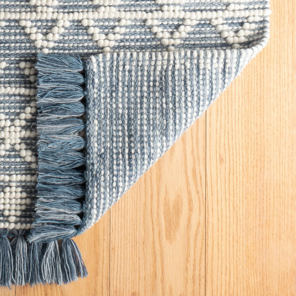 Pembrook Blue Handwoven Wool Rug - Light House Co.