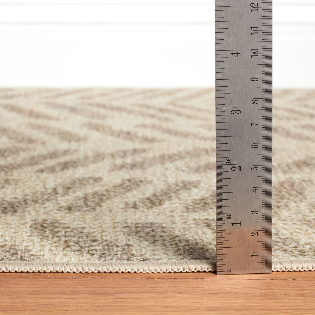 Rowley Grey Machine Washable Rug - Light House Co.