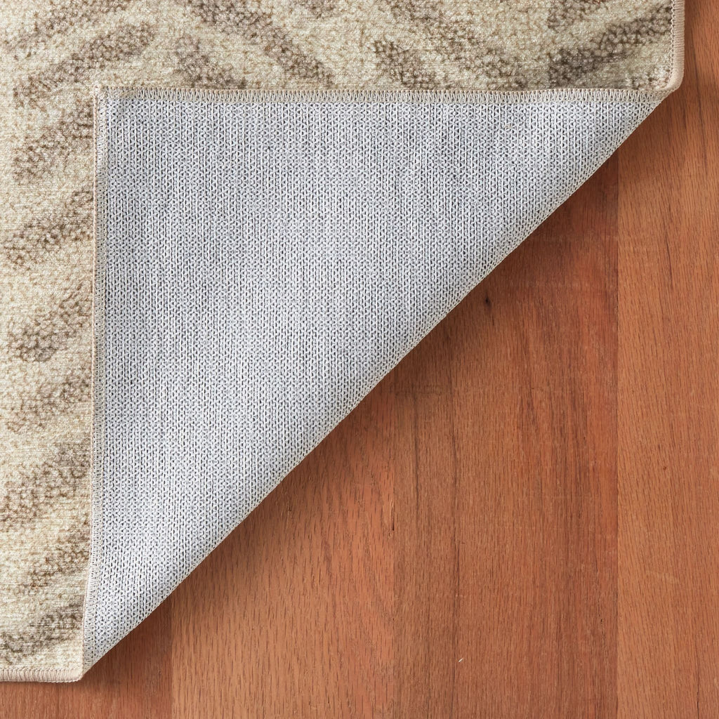 Rowley Grey Machine Washable Rug - Light House Co.