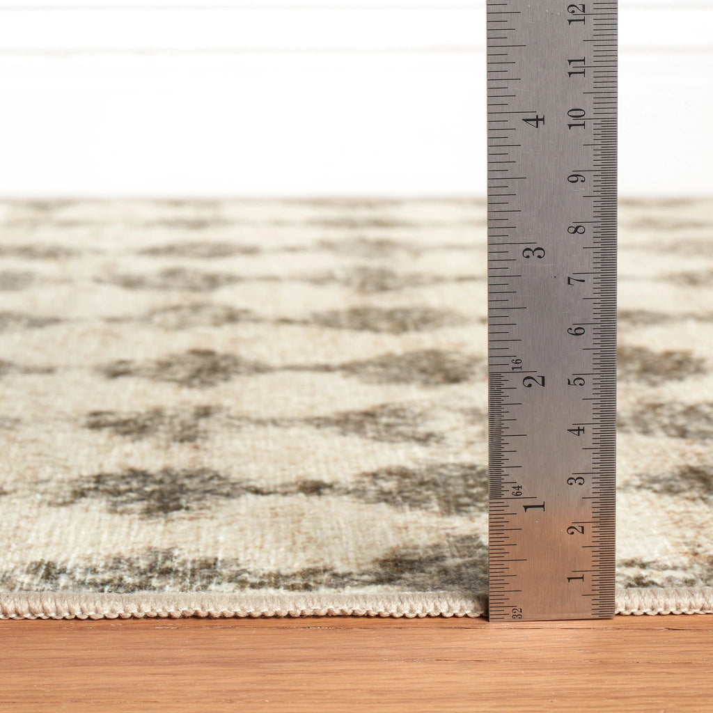 Izzy Grey Machine Washable Rug - Light House Co.