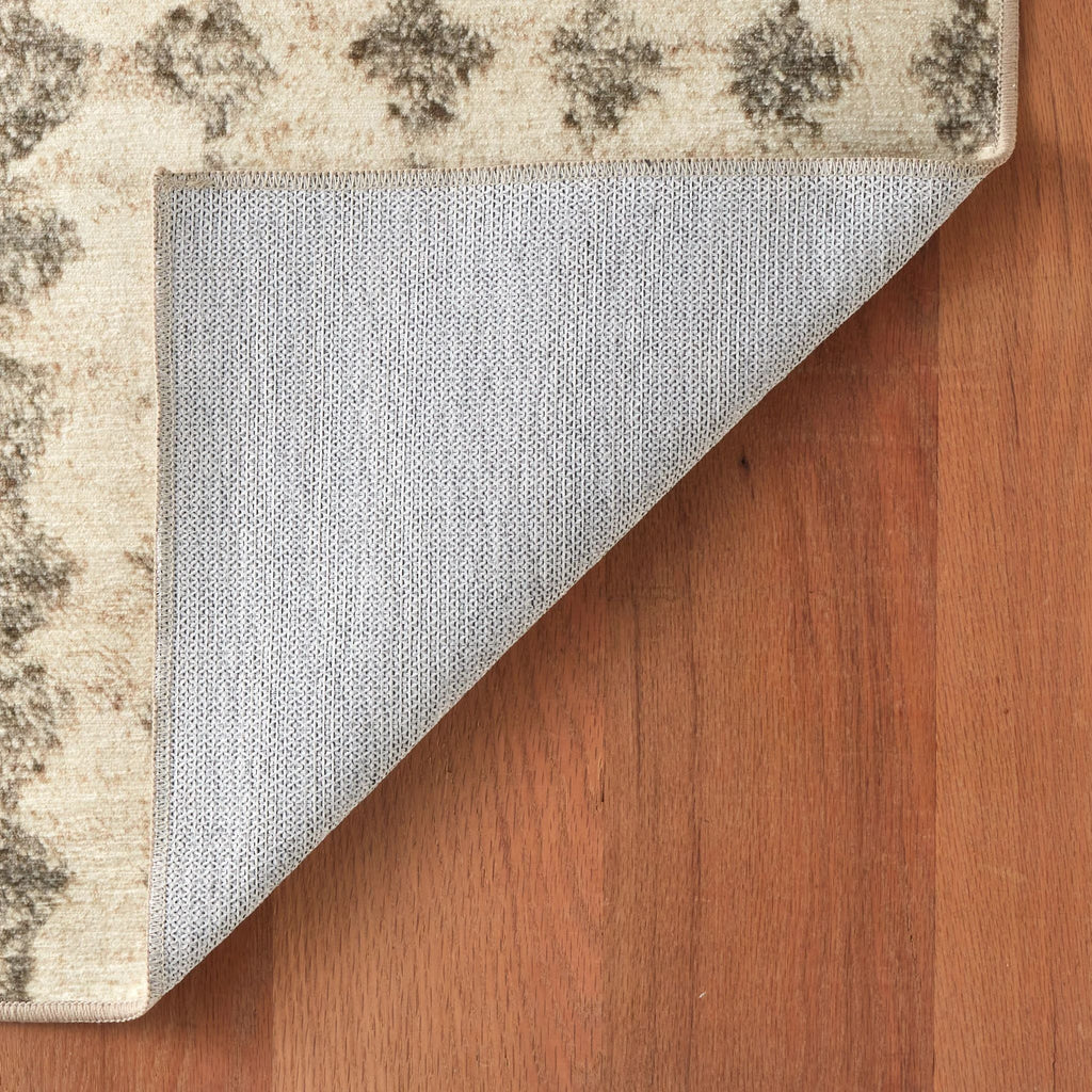 Izzy Grey Machine Washable Rug - Light House Co.