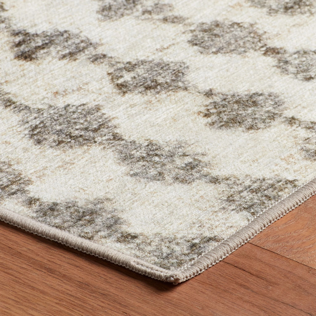 Izzy Grey Machine Washable Rug - Light House Co.