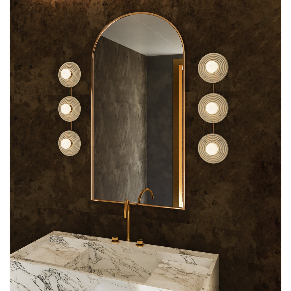 Dahlia Triple Wall Sconce - Light House Co.