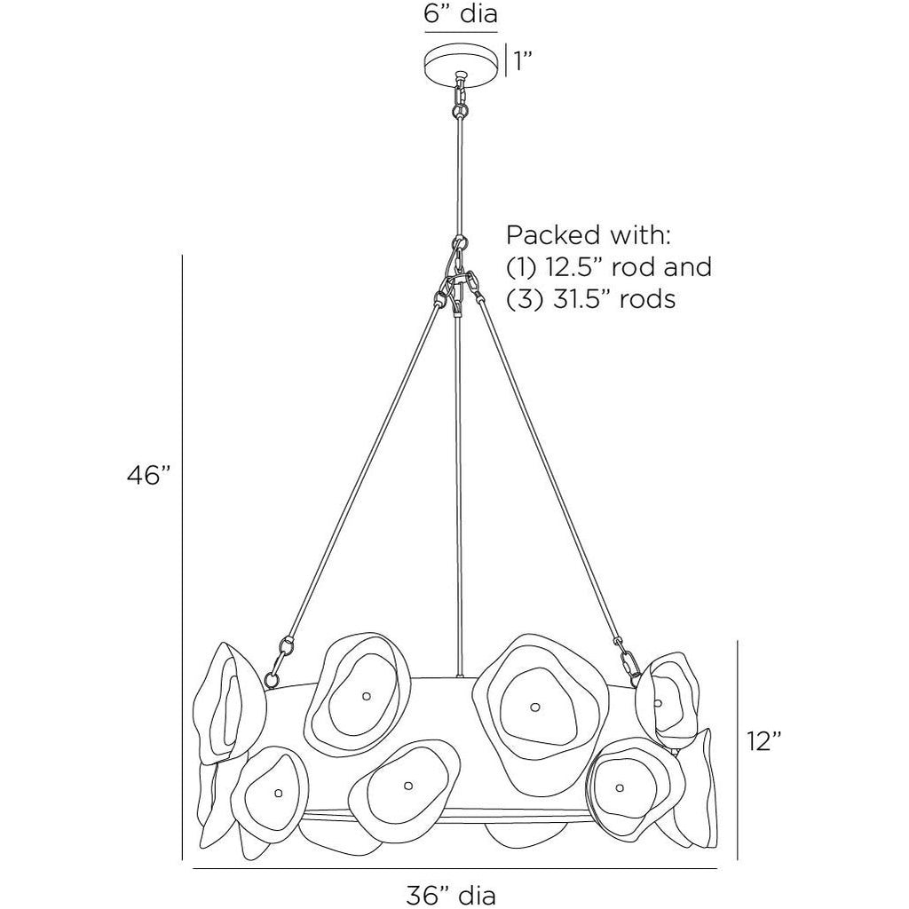Gaia Chandelier - Light House Co.