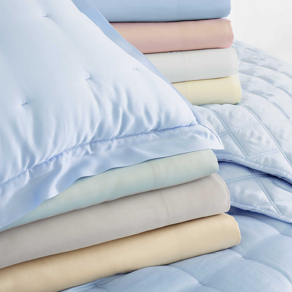 Silken Solid White sheet set - Light House Co.