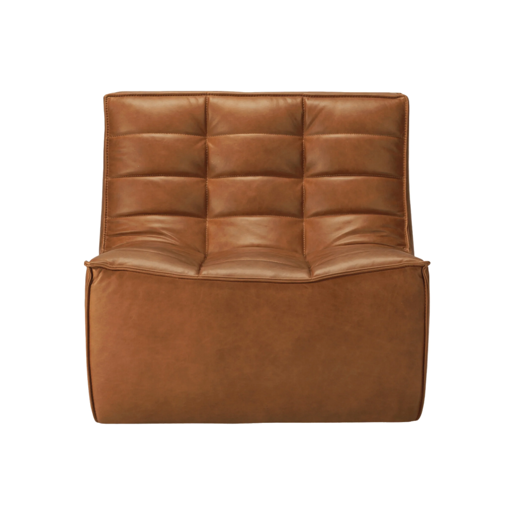 Nettie Leather Sofa - Light House Co.