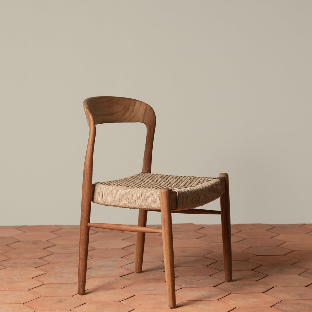 Ingrid Woven Side Chair - Light House Co.