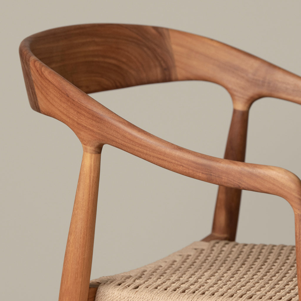 Ingrid Woven Arm Chair - Light House Co.
