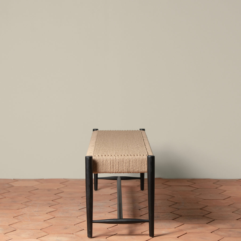 Ingrid Woven Bench - Light House Co.