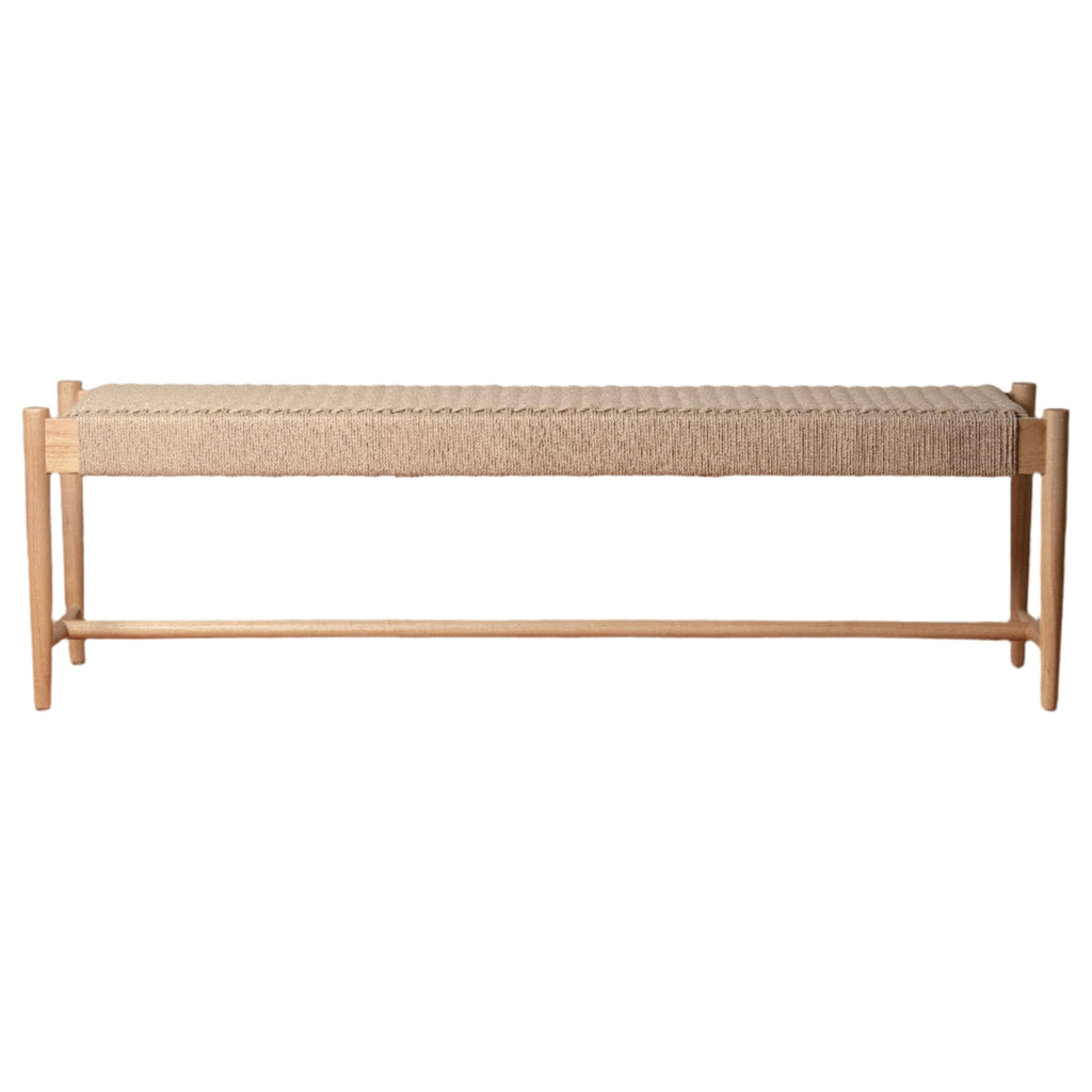 Ingrid Woven Bench - Light House Co.