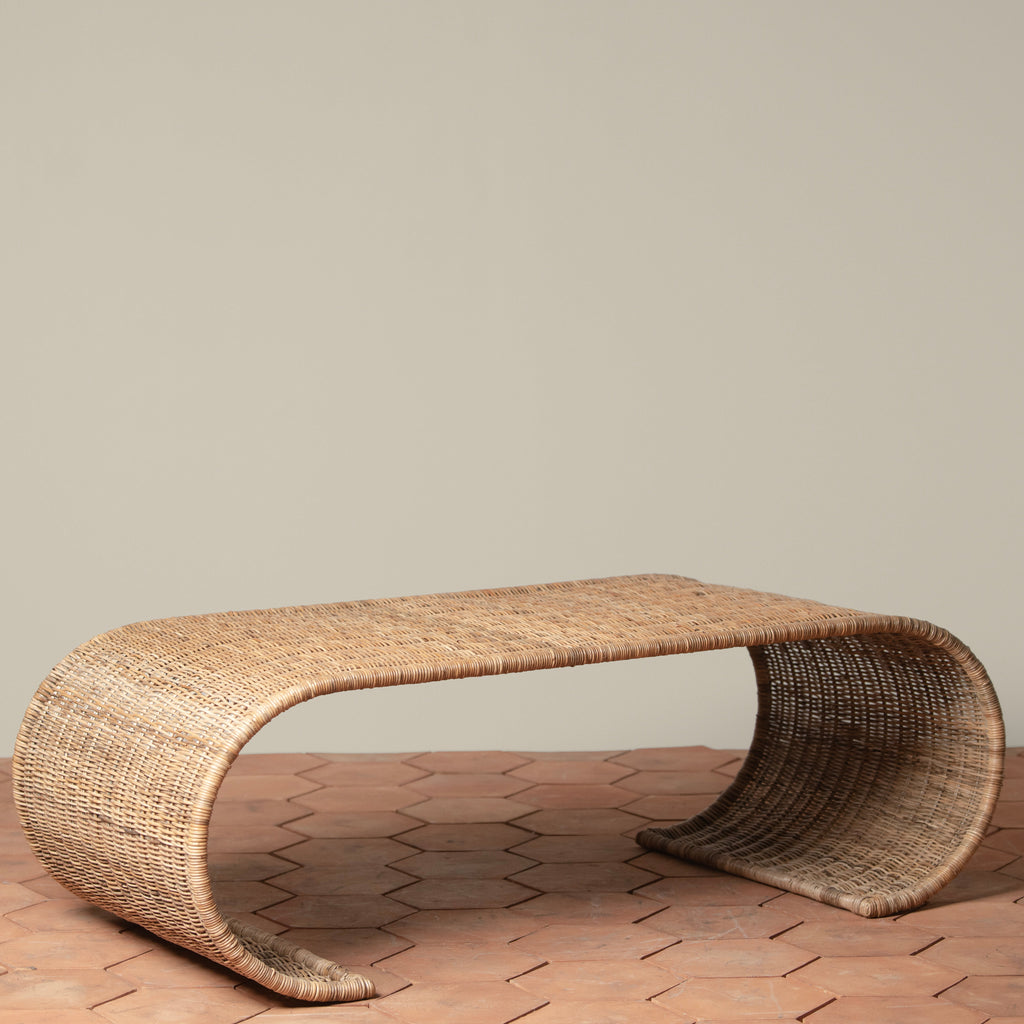 Healdsburg Wicker Coffee Table - Light House Co.