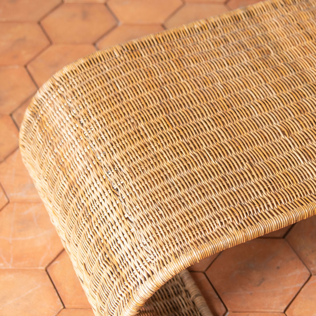 Healdsburg Wicker Coffee Table - Light House Co.